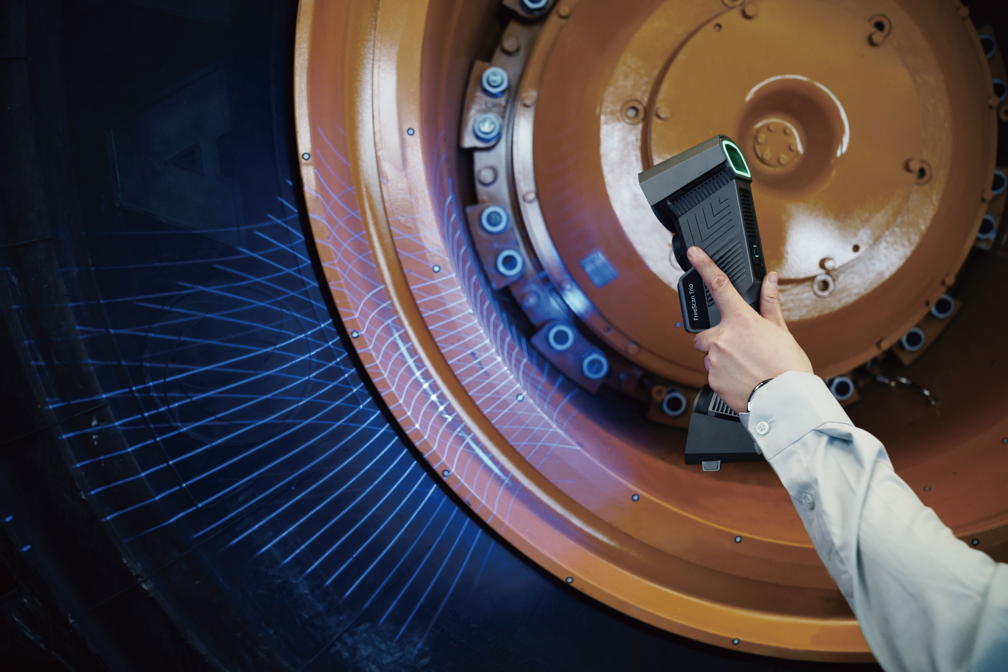 三目激光手持三維掃描儀