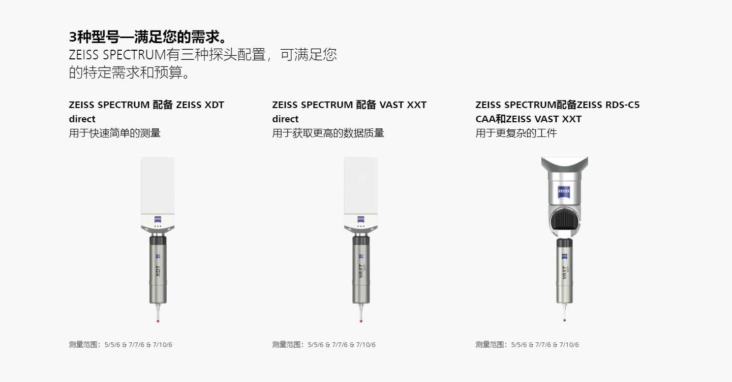 蔡司三坐標的型號