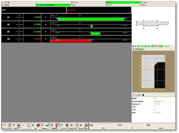 馬波斯測(cè)量SPC軟件用戶界面