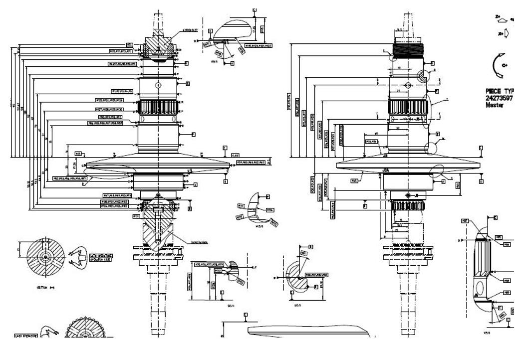 CVT Pulley軸 OP120 ~ OP160：煙臺(tái)通用汽車 SGM